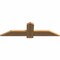 Ekena Millwork Eugene Smooth Timber Gable Bracket, Western Red Cedar, 48"W x 14"H x 1 1/2"D x 5 1/2"F, 7/12 Pitch GBW048X14X0206EUG00SWR - alternate 5